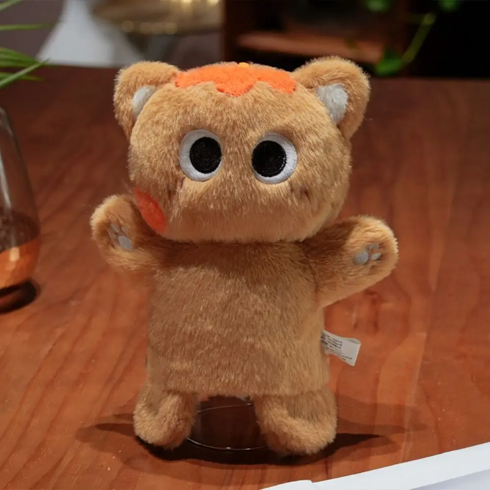 고양이 동물 손 인형 시뮬레이션 부드러운 봉제 고양이 장난감 조기 교육 이야기 손가락 인형 부모-자녀