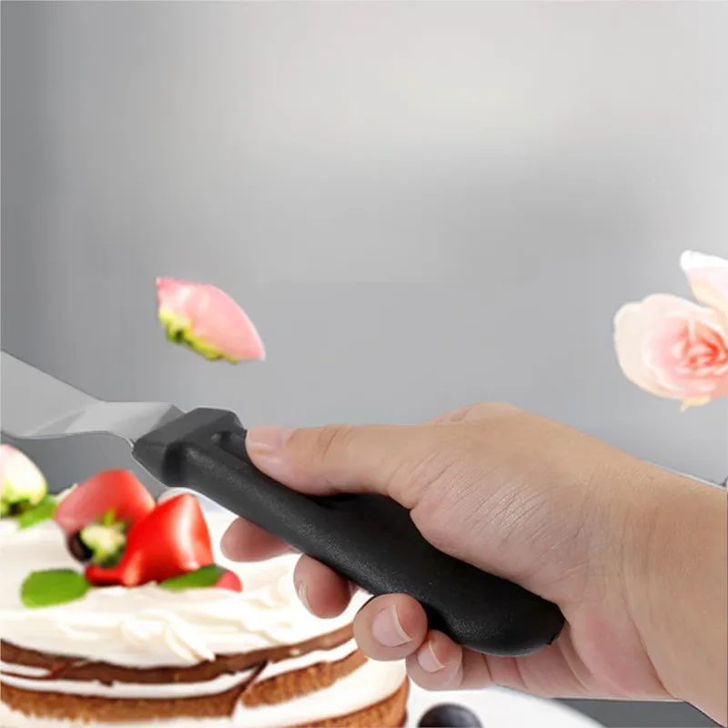 Stainless Steel Cake Spatula Icing Cream Smoother Butter Frosting Knife Smoothing Pastry Baking Scraper Cake Decorating Tools