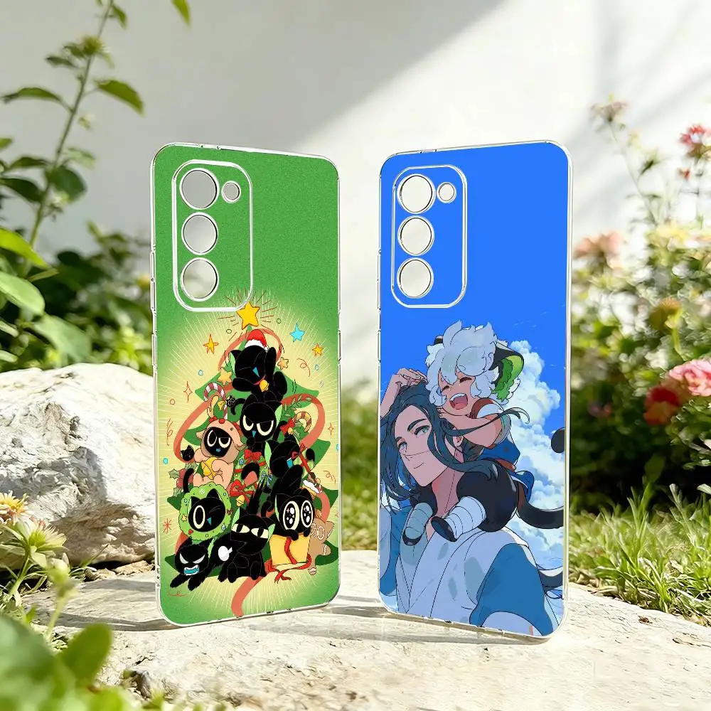 T-The Legend of Luo Xiaohei comic Phone Case For Samsung Galaxy A73,A72,A71,A70,A53,A52,A51,Others Soft Transparent Cover