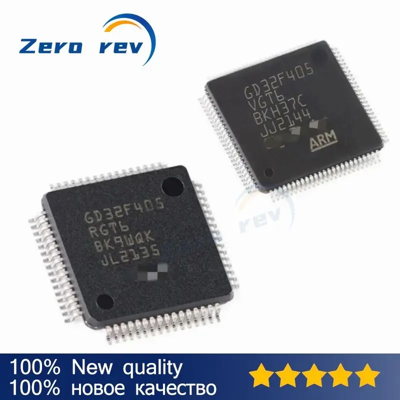 1Pcs 100% New GD32F405VGT6 LQFP-100 LQFP100 GD32F405RGT6 GD32F405RET6 GD32F403RGT6 LQFP-64 Original Chips Ic Microcontroller