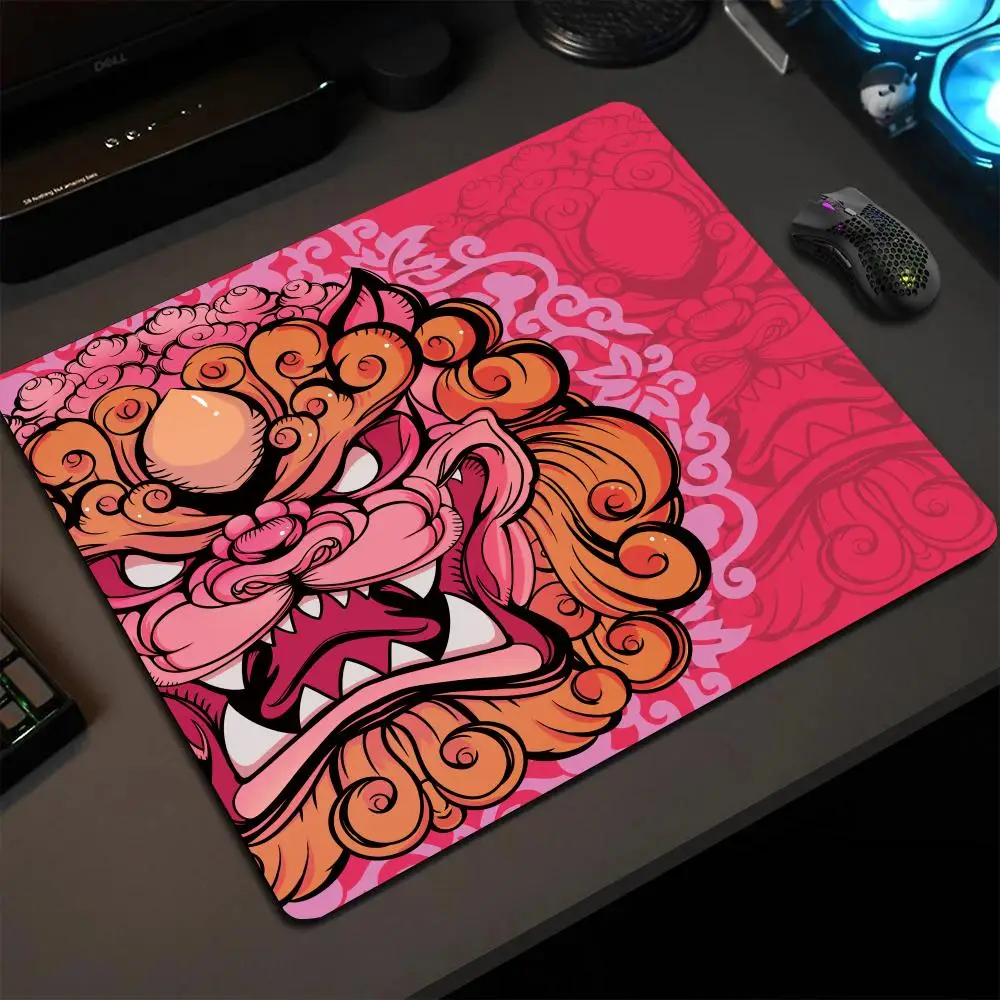 Japan Dragon Mouse Pad Square Gamer Computer Keyboard Mat Gaming Office Accessories Rug Mousepad PC Small Keyboard Table Mats