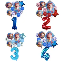 Santiago Pirate Boy Foil Balloon, Sea Game, Birthday Party Decor Suprimentos, Number Ballon, Baby Shower, Kid Toy, Presente para menina