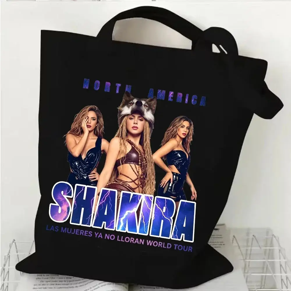 Bolsa de Lona Estilo Y2K, Shakira Las Mujeres Ya No Lloran, Bolsa de Lona para la Gira Mundial 2026, Bolsa de Compras, Bolsa Casual, Bolsa para Fans