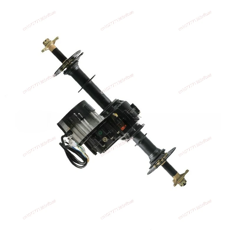48V 500W 80cm Differential Rear Axle with Axle Shaft for Electric 3-Wheeler 4-Wheeler Go-Kart Modification