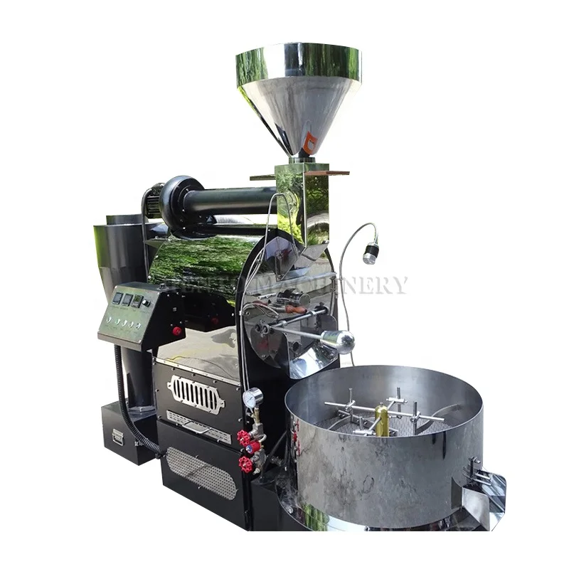 Structure Roasting Machine Coffee / Electric Coffee Roaster / Industrial Coffee Roaster