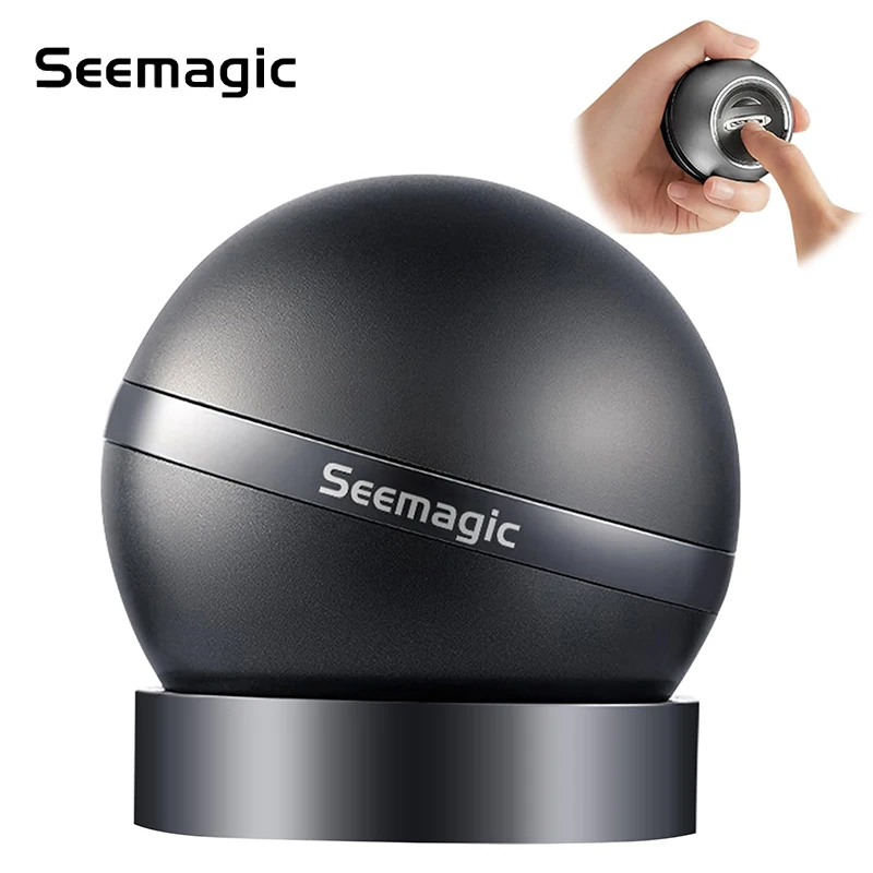 

Seemagic Electric Nail Clipper Desktop Ornament Gift Box Set Nail Grinder Nail Clipper Holiday Gift