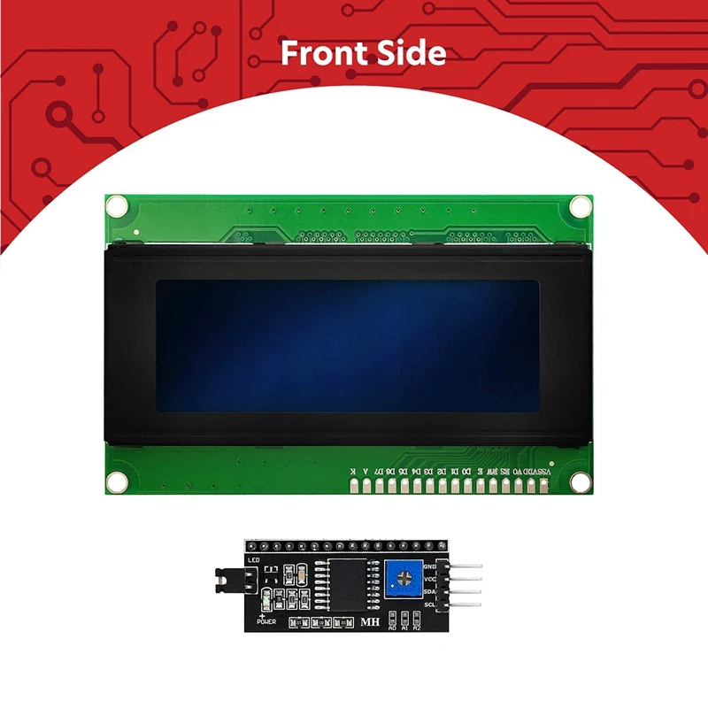 Hd44780 2004 Lcd Display Bundel 4X20 Karakters Met I2c Interface Voor Arduino