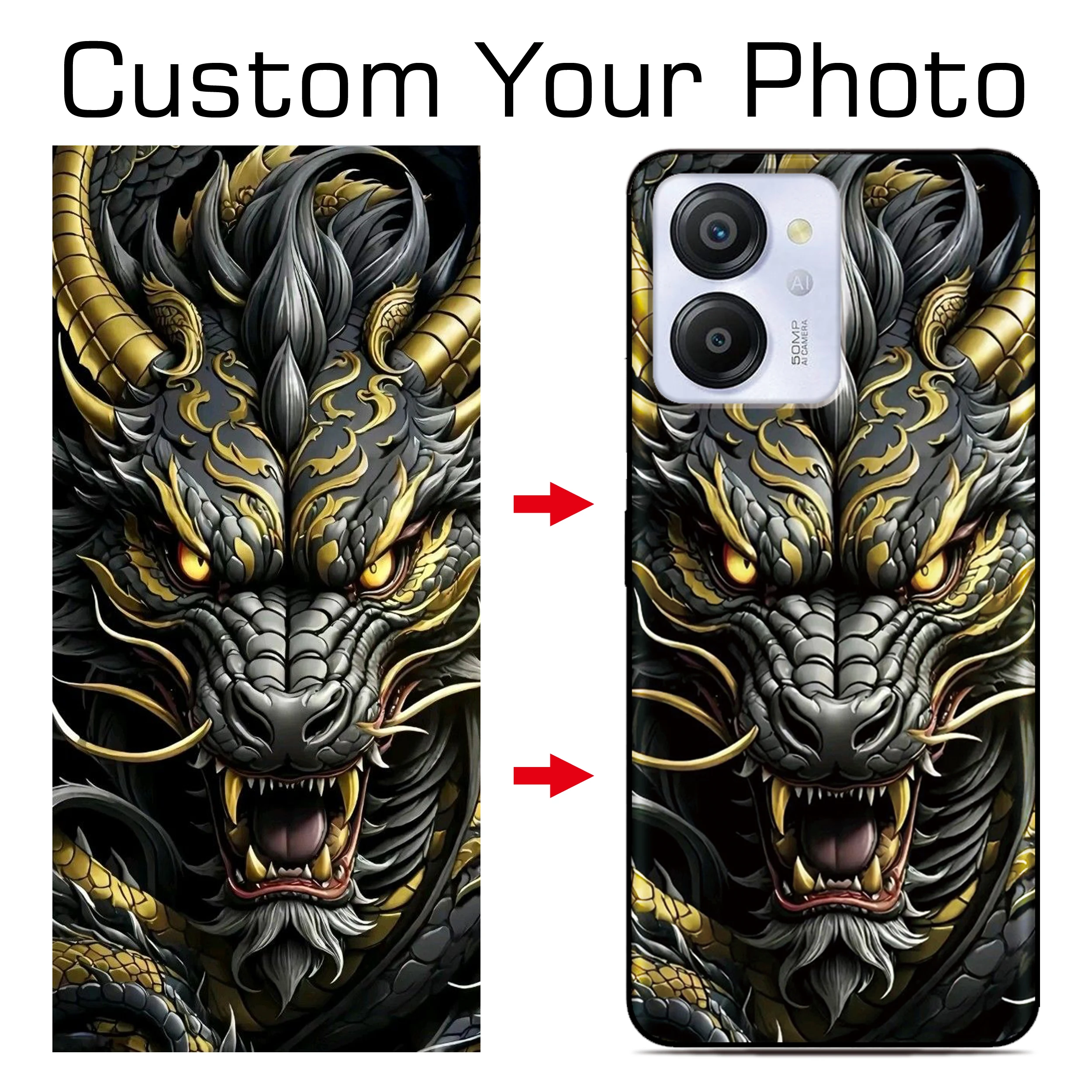 

Custom Phone Case For Blackview Wave 8 8C 6C Oscal C80 C70 C60 C30 C20 Pro Flat 2 1C Tiger 12 10 Personalized Photo Back Cover
