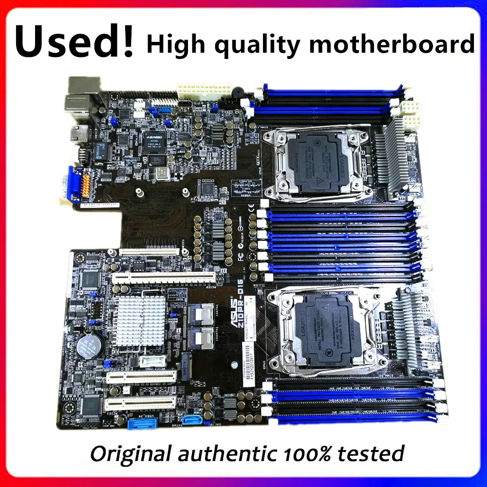 For ASUS Z10PR-D16 Used original For Intel C612 Server Workstation Socket LGA 2011 V3 DDR4 X99 Motherboard