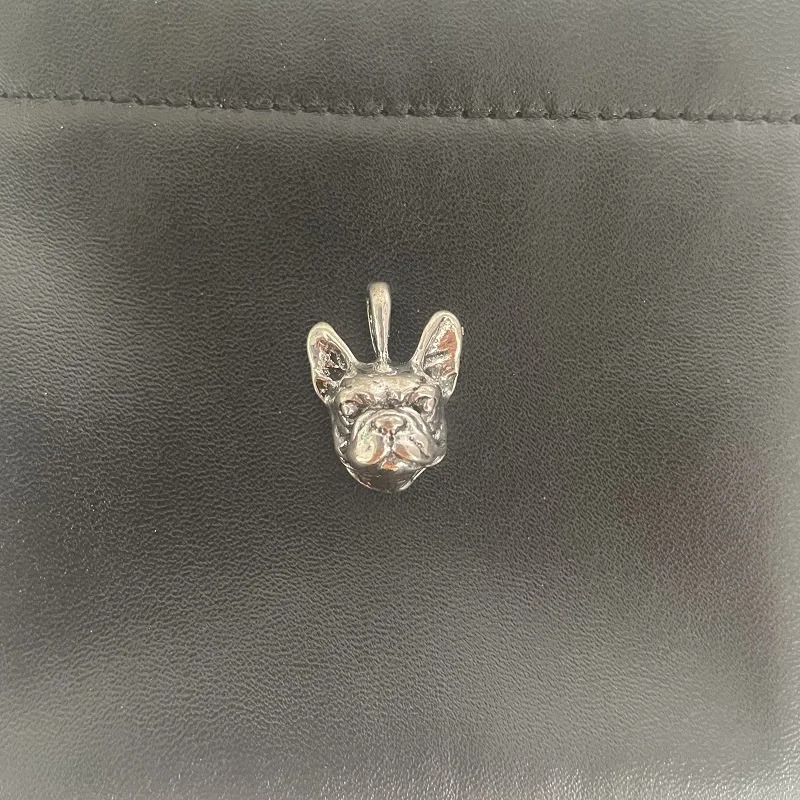 Environmentally friendly materials, retro hippies, French bulldog necklace, punk, French bulldog jewelry, simulation, pet gift