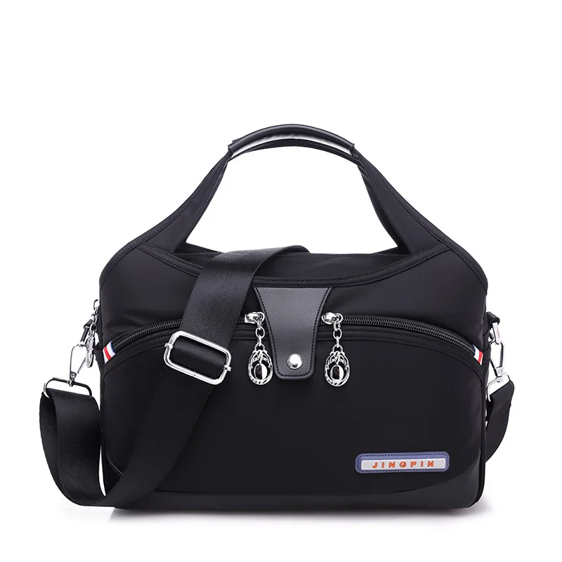 Women Crossbody Bags Large-Capacity Oxford Cloth Sling Crossbody Bag Waterproof Anti-Theft Female Travel Shopper Mommy Hand Bag