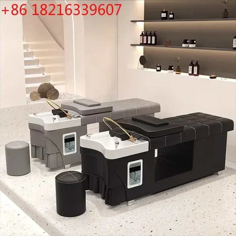 YAO Luxury Professional Shampoo Chair Equipment Simple Wash Hair Chair Personalized Nourishing Cadeira De Barbearia Furniture