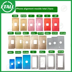 Precision LCD Screen Alignment Mold For iPhone 5 to iPhone 16Pro Max LCD Outer Glass Location Mould LCD Repair Position Mold