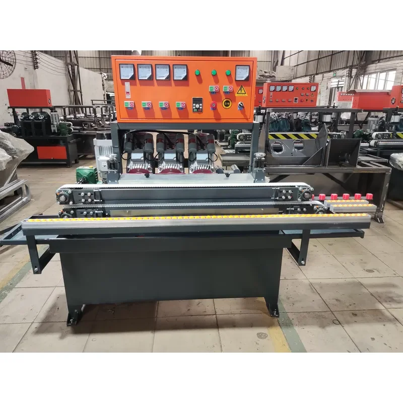 CE Certification High Quality Beveling Glass Grinding Abrasive Polishing Edging Machine New Used for Construction Glass