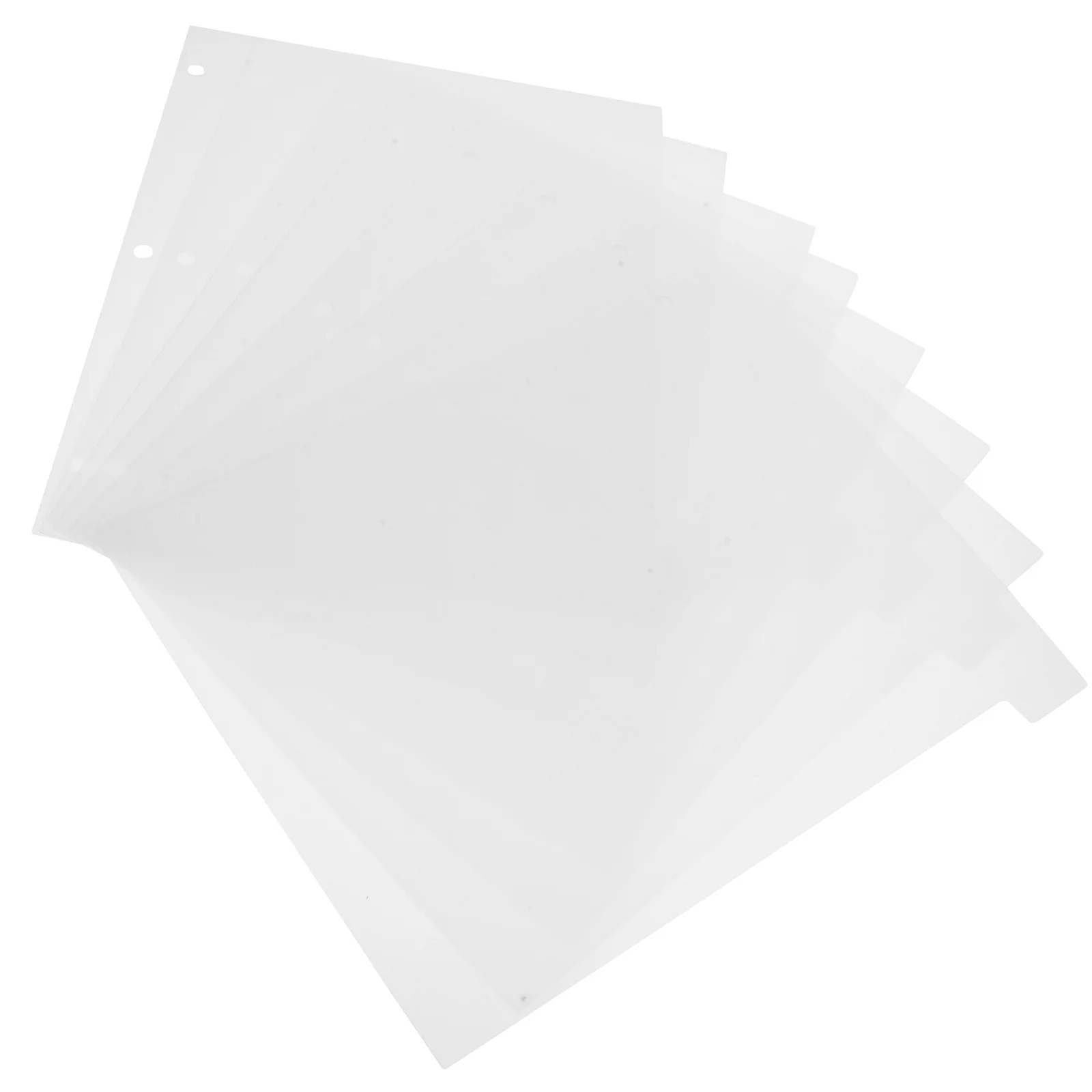 1 pz Pp Plastica Notebook Divisori Pagina Divisori Schede Per Raccoglitore Riviste Notebook File Libro Diario Report di Lunga Durata