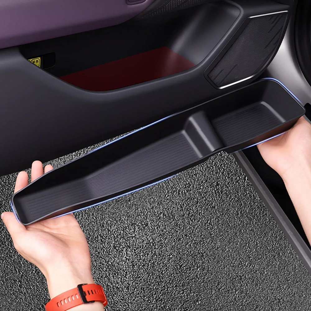 

4 шт. для нового Xpeng P7 2025, ящик для хранения на открытом воздухе, автомобильные аксессуары, ящик для хранения с дверным слотом из ТПЭ, устойчивый к царапинам и износу