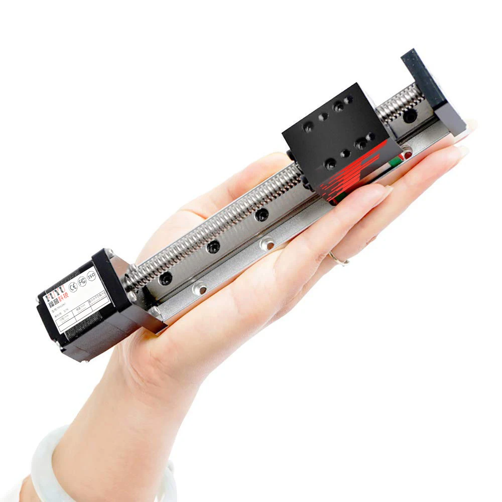 For FSK30 Aluminum Profile Lightweight Linear Module Motor Micro Z Axis Rail Guide