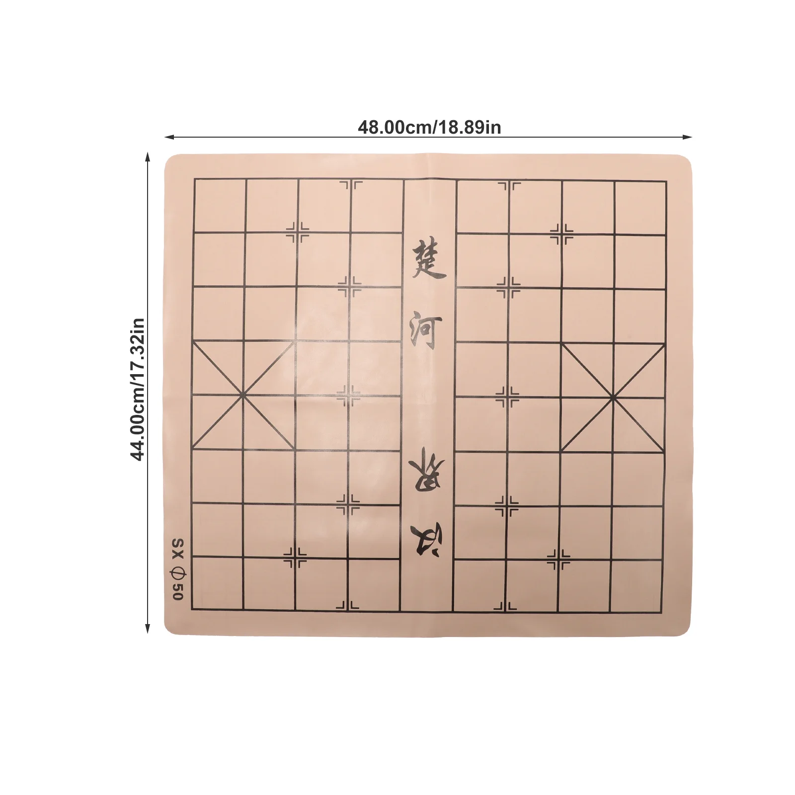 Dual-sided Chinese Chess Board Chess Games Accessory Chessboard Foldable Chessboard chinese chess board