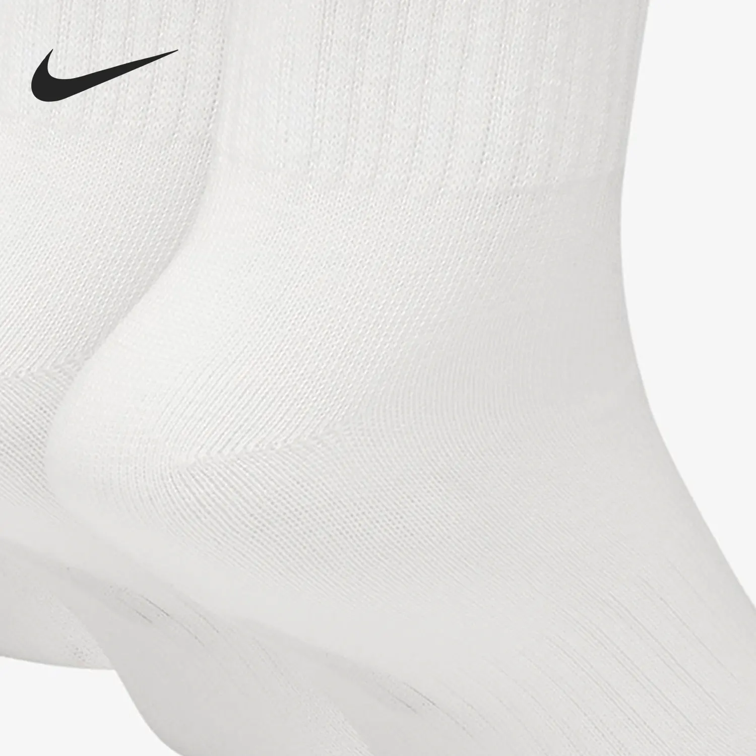 جوارب Nike/Nike الأصلية للرجال والنساء للزوجين قابلة للتنفس للتدريب الرياضي منتصف العجل ثلاثة أزواج Sx7676-100