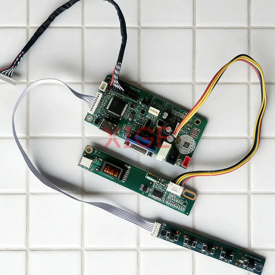 

For LTN121XA LTN121XU LTN121XJ LTN121X1 LCD Screen Drive Controller Board DIY Kit 1-CCFL VGA+HDMI 20 Pins LVDS 1024*768 1024x768