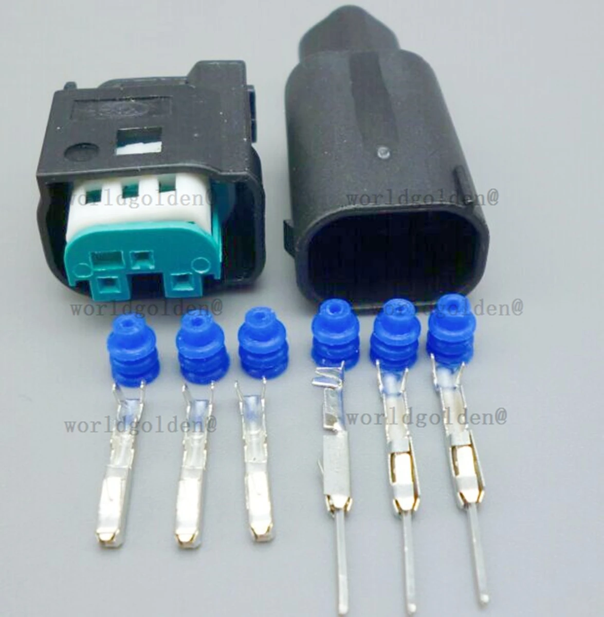 car connector 9-967081-1 968402-1 1-967642-1 3Pin for Universal Vehicles Auto Wiring Harness Plug Kit