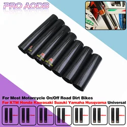 Motorcycle Carbon Fiber Adjustable Front Fork Shock Guard Protector For KTM EXC SX SXF XC XCF XCW 125 250 350 450 530 Dirt Bike
