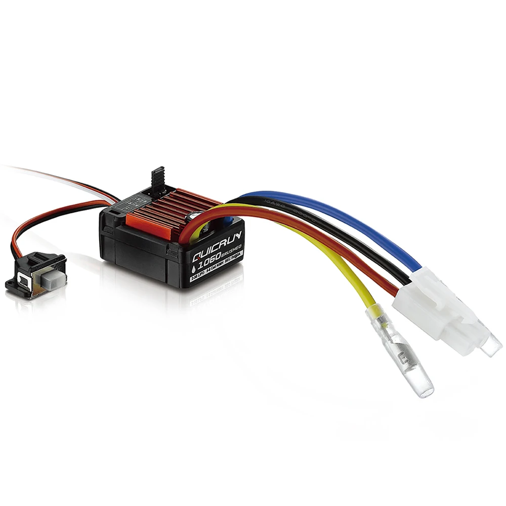 Hobbywing QuicRun 1060 60A/360A 1625 25A/100A 1080/80A Waterdicht Geborsteld ESC 2-3S LiPo voor 1:10 1:18 1:16 On-road off-road auto