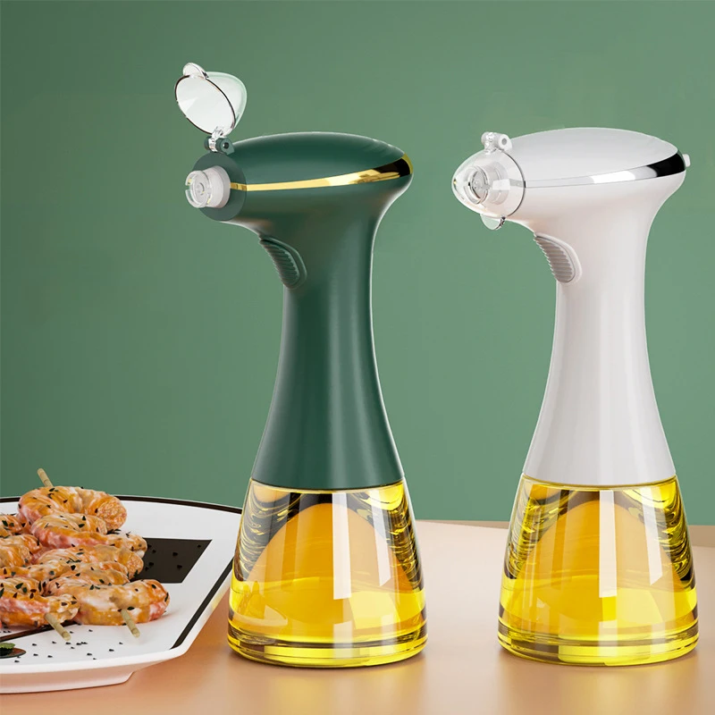 Electric Olive Oil Spray Bottle Dispenser USB Charging Creative Soy Sauce Jar Vinegar Storage Bottle For BBQ Kitchen Oil Sprayer view 2