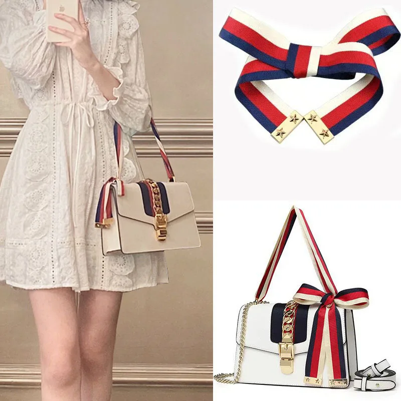 sylvie-bag-strap-remodeling-accessories-serbian-handbag-velvet-ribbon-single-shoulder-slant-crossbody-strap
