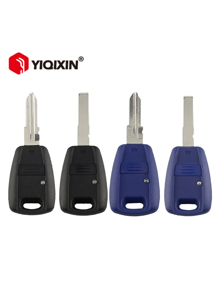 YIQIXIN coque de clé de voiture à distance pour Fiat Punto Palio Doblo Bravo Stilo Albea Seicento lame non coupée SIP22/GT15R pas de Logo