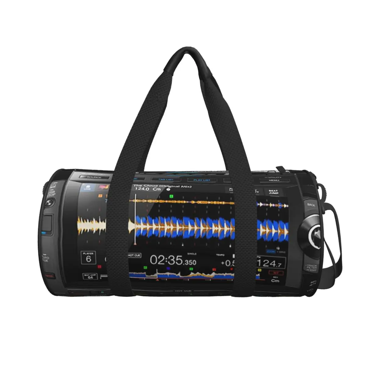 

Pioneer DJ CDJ3000 Multi Format Player Large Duffle Gym Bag Multi-Functional Duffle Travel Bags Handbags Fitness bag