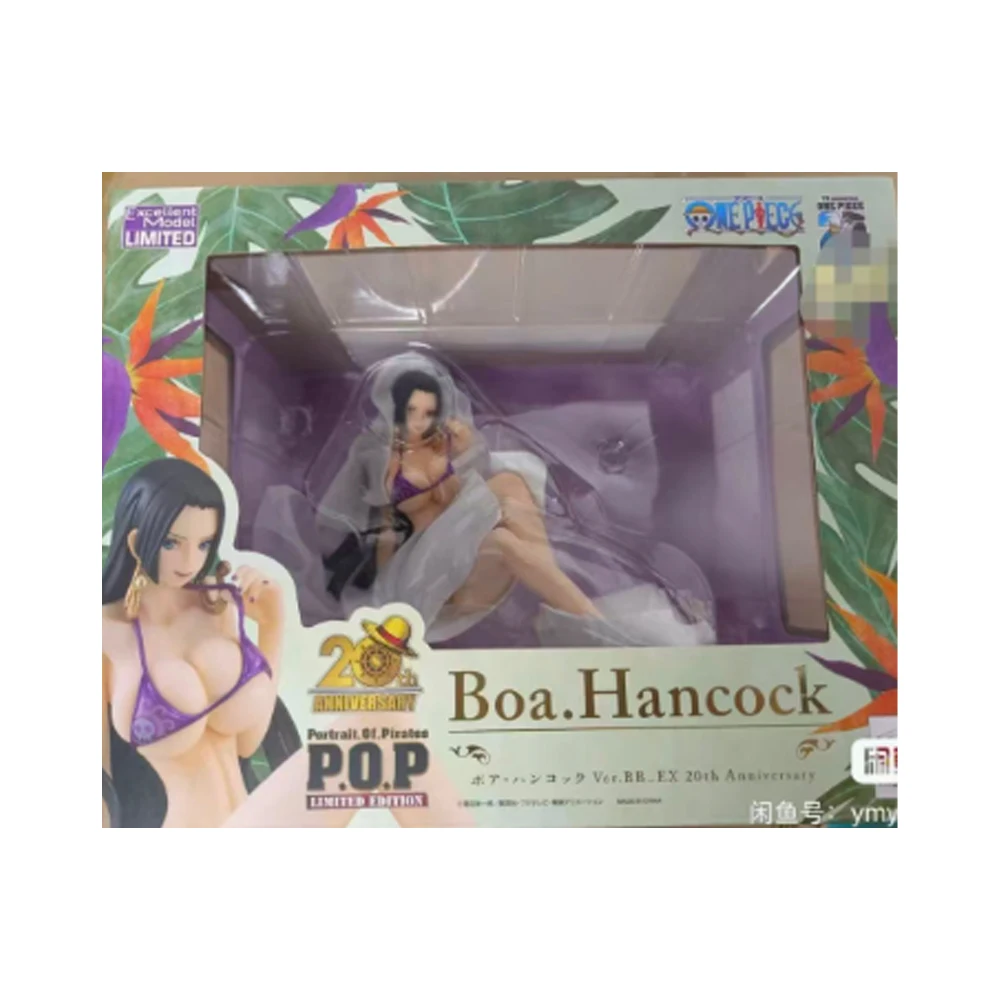MegaHouse POP "إصدار محدود" Nico Robin Boa.Hancock Nami Ver.BB نموذج مصنوع يدويًا تماثيل شخصيات الرسوم المتحركة القابلة للجمع #6
