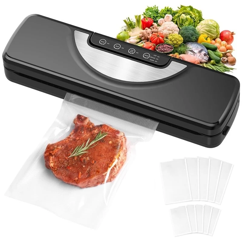 N85R-Automatic Food Vacuum Sealer Machine With Built-In Cutter Multi-Functionality EU Plug Vac Packer Packing