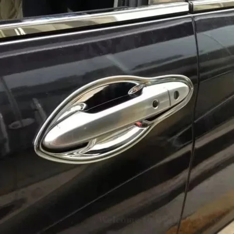 

New For Honda HR-V HRV Vezel 2014-2020 Car Styling ABS Chrome Door Handowl Cover Trim Sticker Accessories