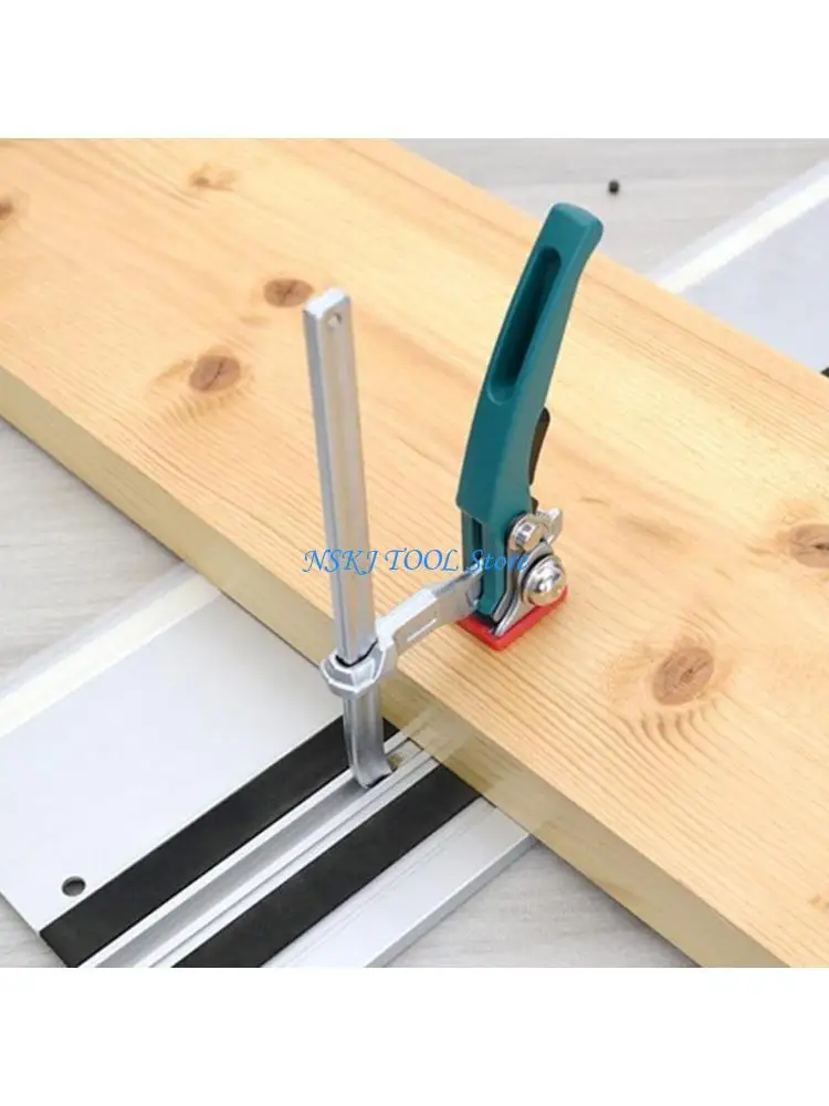 L8RC Multipurpose 200mm Table Clamps Portable Accessory for Multifunctional Use Sturdy Stainlesses Steel Quick Press Holders
