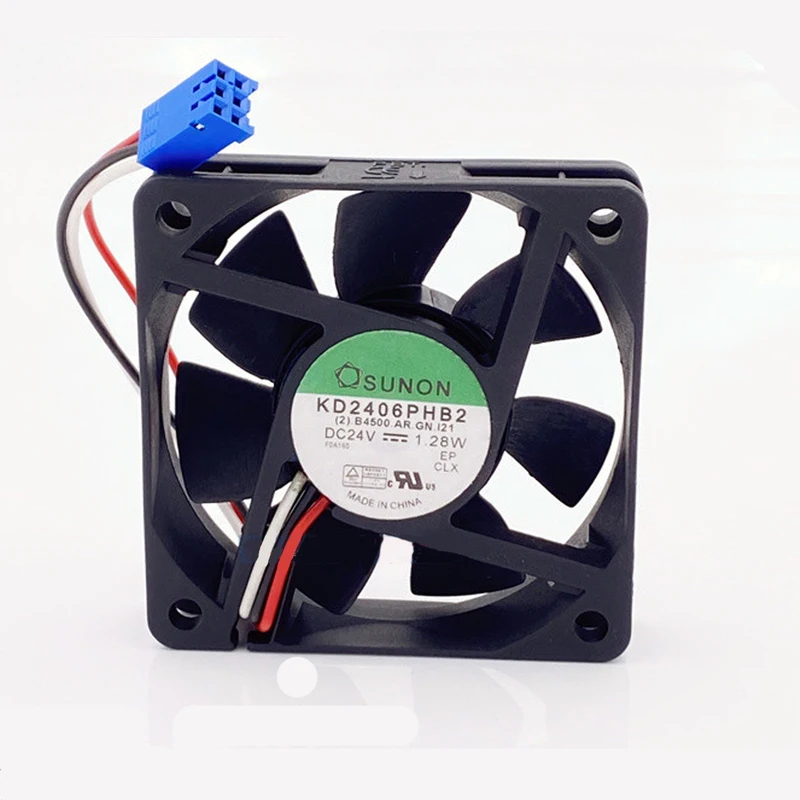 

A+Brand New for SUNON KD2406PHB2 24V 1.28W 6015 3-wire cooling equipment fan