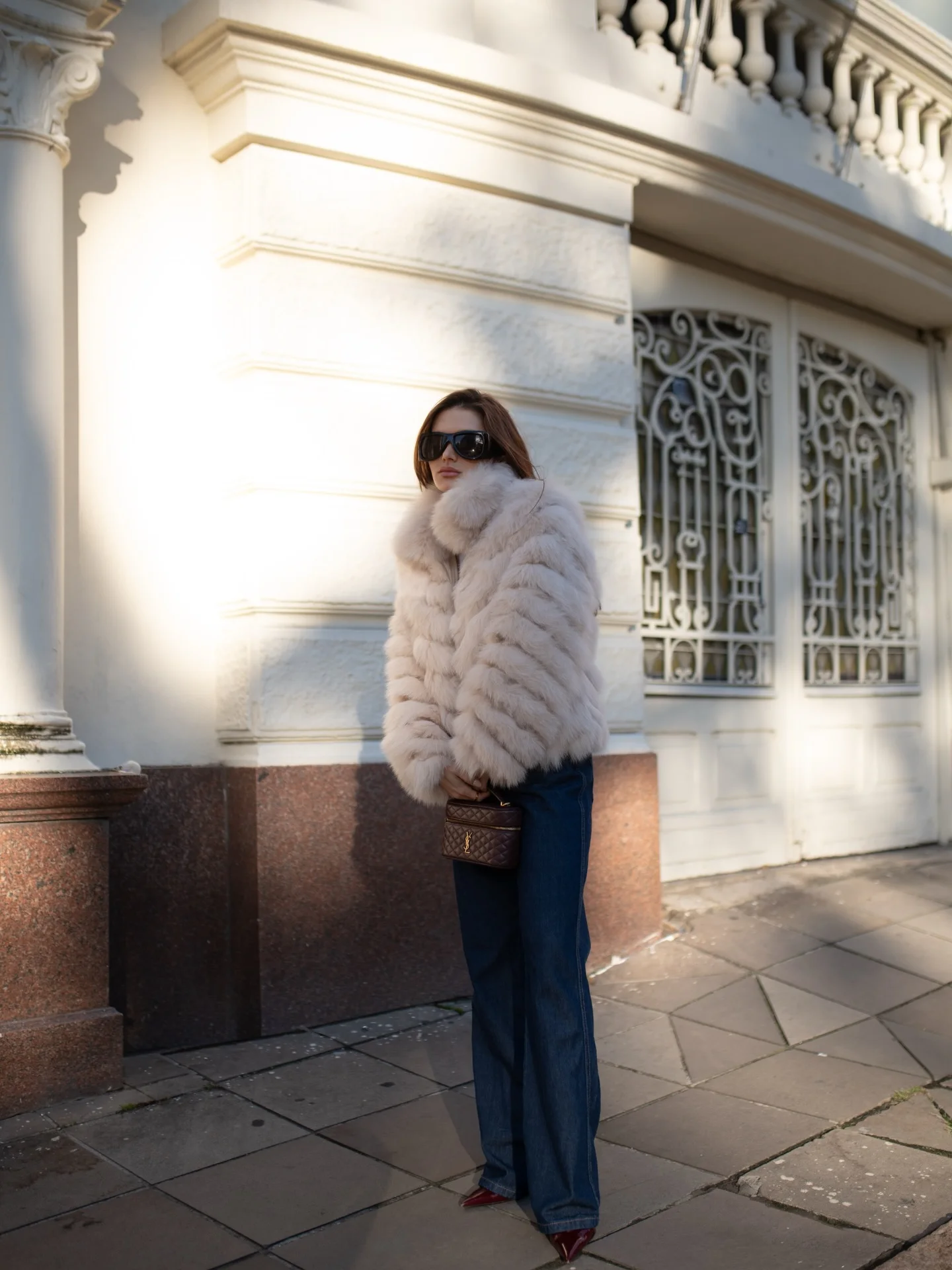 OFTBUY Custom Luxury Long Full Real Fur Coat for Women Streetwear Thick Warm Winter Real Fur Overcoat High-End Custom Outerwear