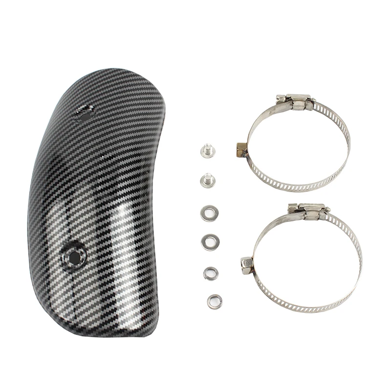 دراجة نارية العالمي العادم الأنابيب حامي الخمار الحرارة درع غطاء الهروب موتو كاب لهوندا ياماها كاواساكي سوزوكي