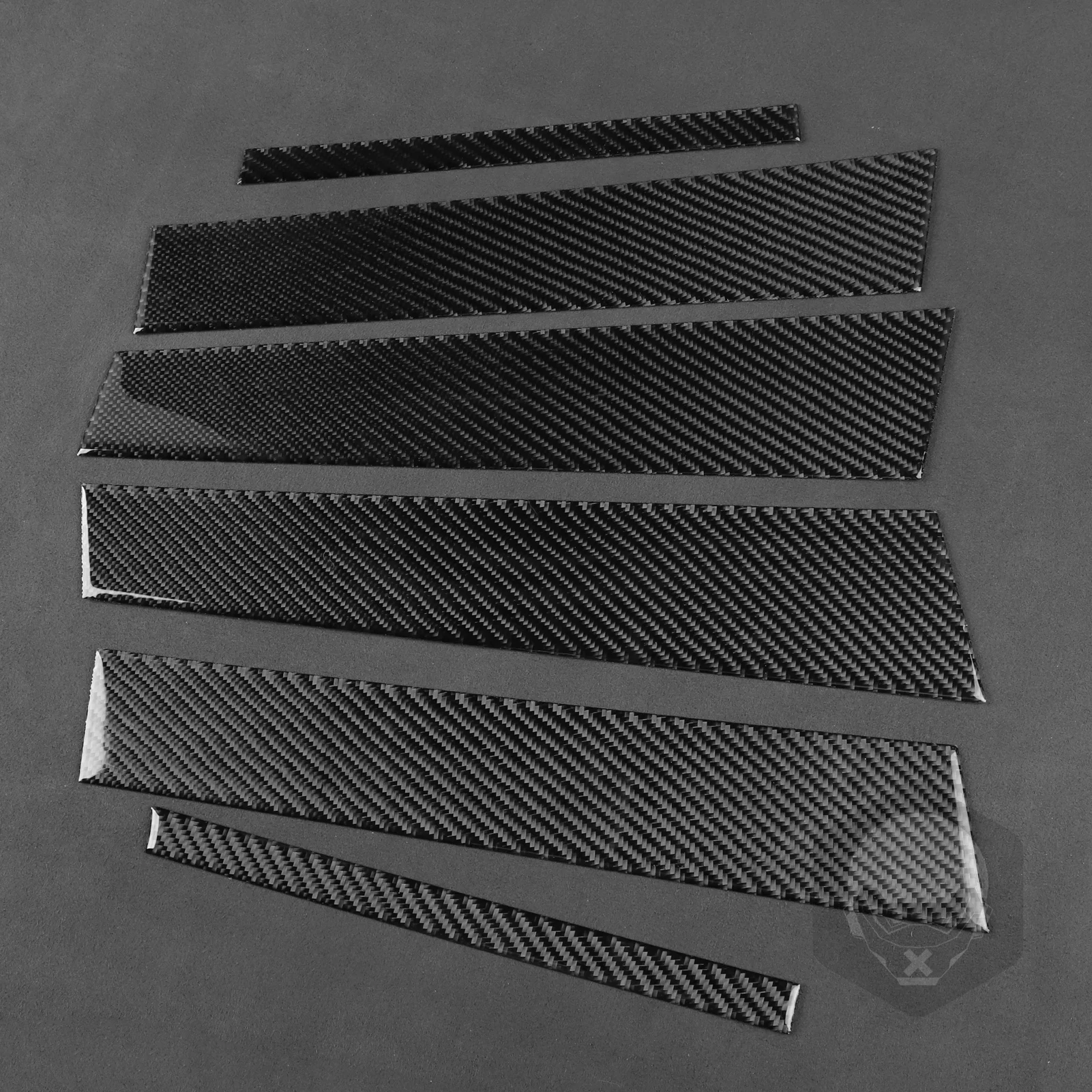 For Renault Fluence Megane 3 RS 2009-2017 Carbon Fiber Door Window B-pillar panel Car Accessories Exterior Decorative Stickers