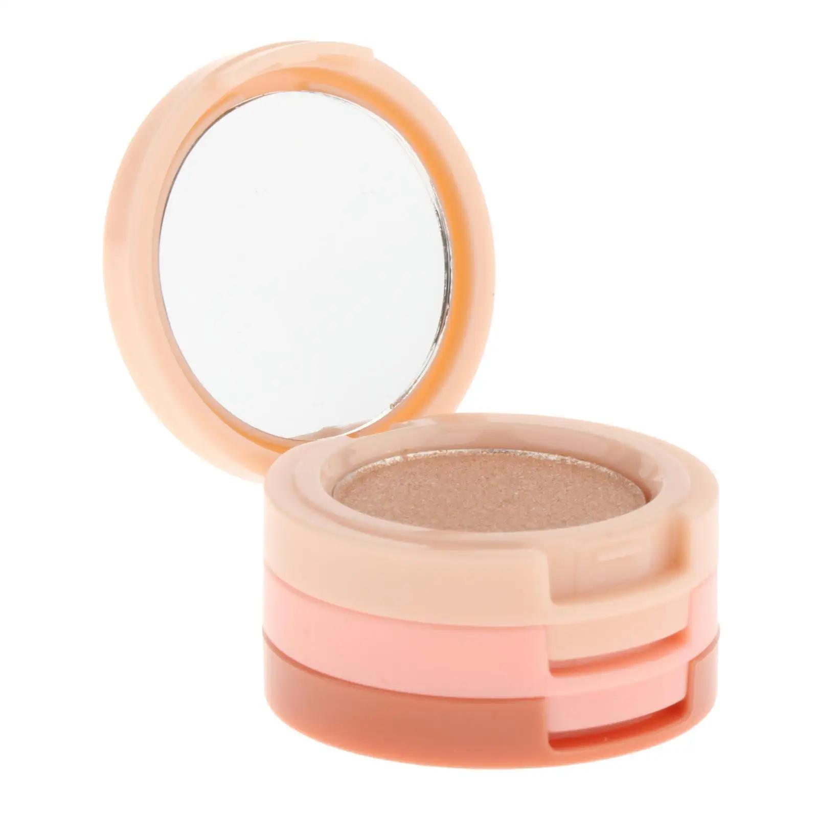 Blush em Pó para Maquiagem Feminina, Cosméticos de Contorno, Base Matte Mineral de Luxo Leve para um Acabamento Perfeito