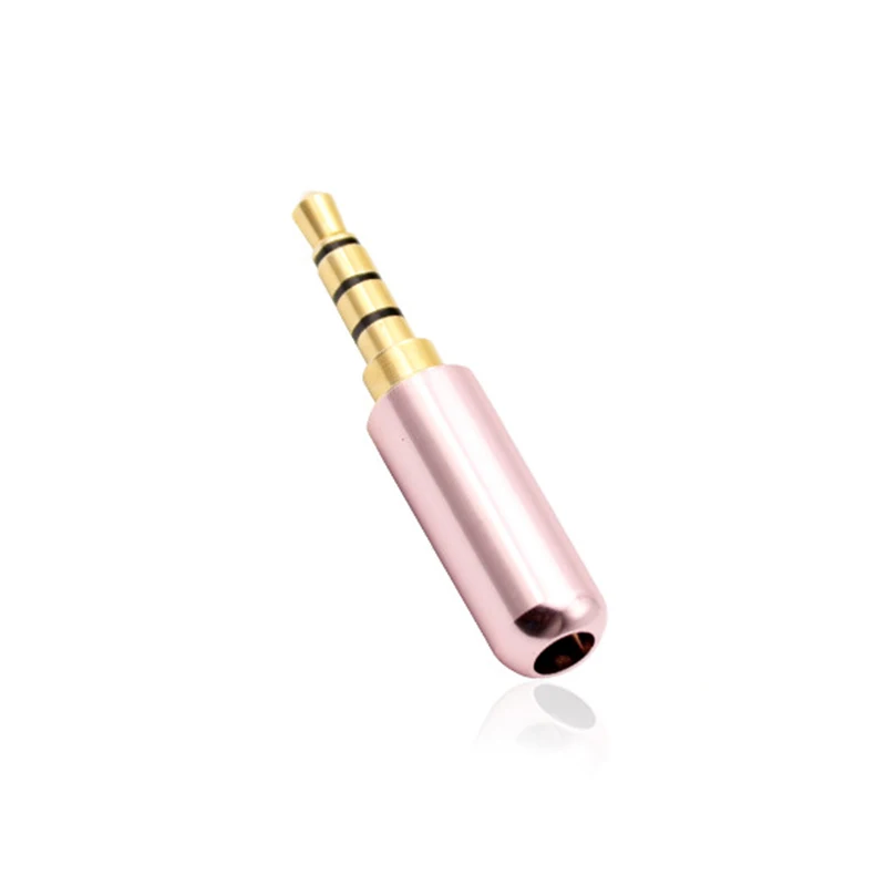 1/2/5 Stks/partij 3.5Mm Audio Connector 4 Polen Hoofdtelefoon Jack Mannelijke Plug Oortelefoon Reparatie Kabel Soldeer wire Diy Aux 3.5 Jack Adapter