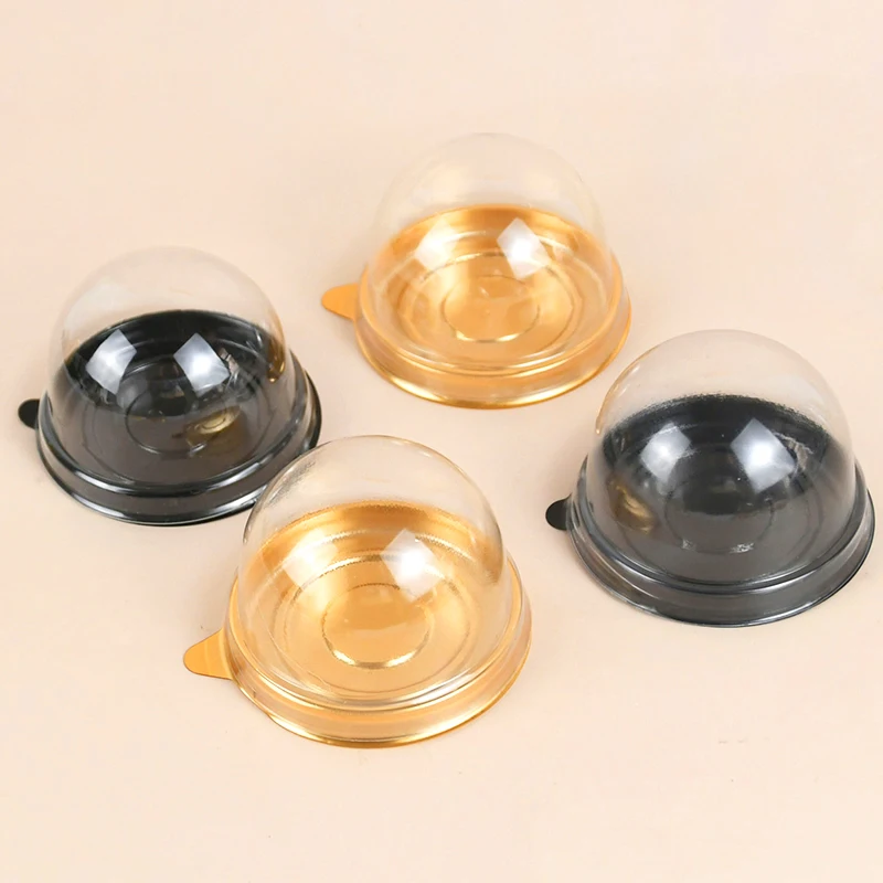 10/30/50 Pcs Mini Clear Plastic Cupcake Boxes