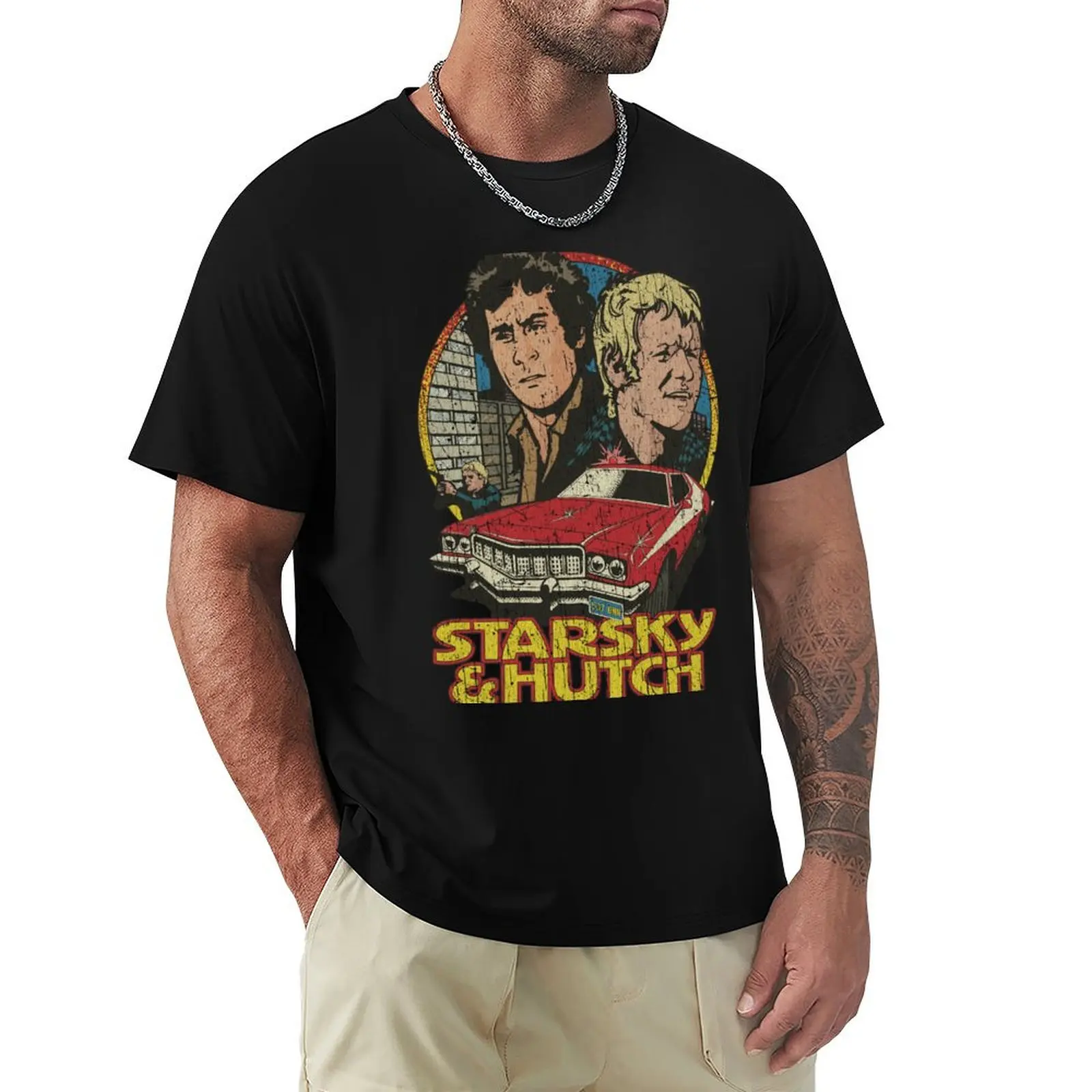 

Starsky & Hutch Death Ride 1975 T-Shirt Quick Dry Light Sports T-Shirt