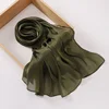 Premium Chiffon Hijabs For Woman Soft Long Turban Veil Scarves Muslim Hijab Shawls Islam Women Head Wraps Accessoires Ramadan