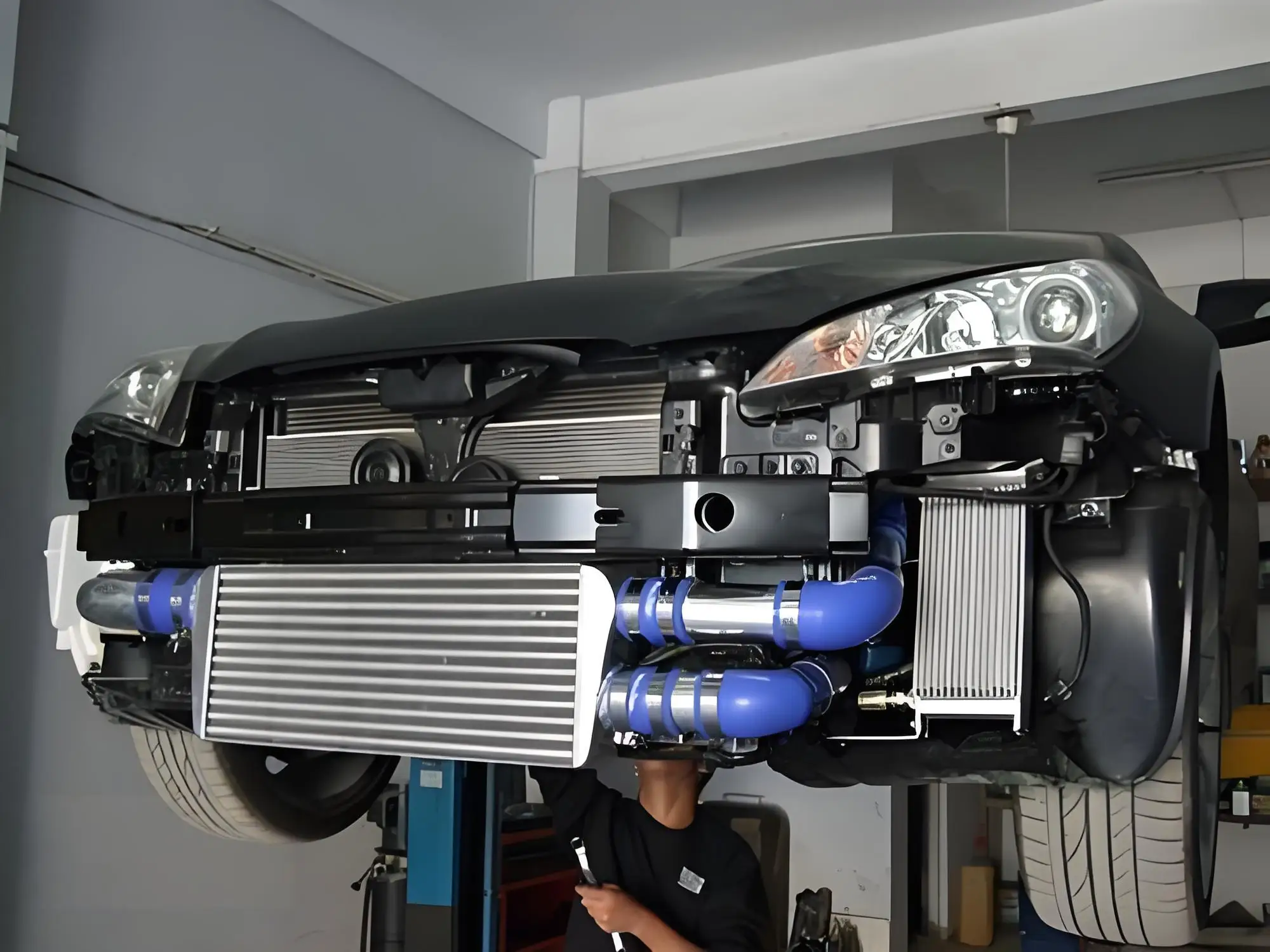 

High-performance Cold Air Intake System Kit + Filter Black For 91-01 Jeep Cherokee XJ 4.0L 2/4WD Air Intakes Parts