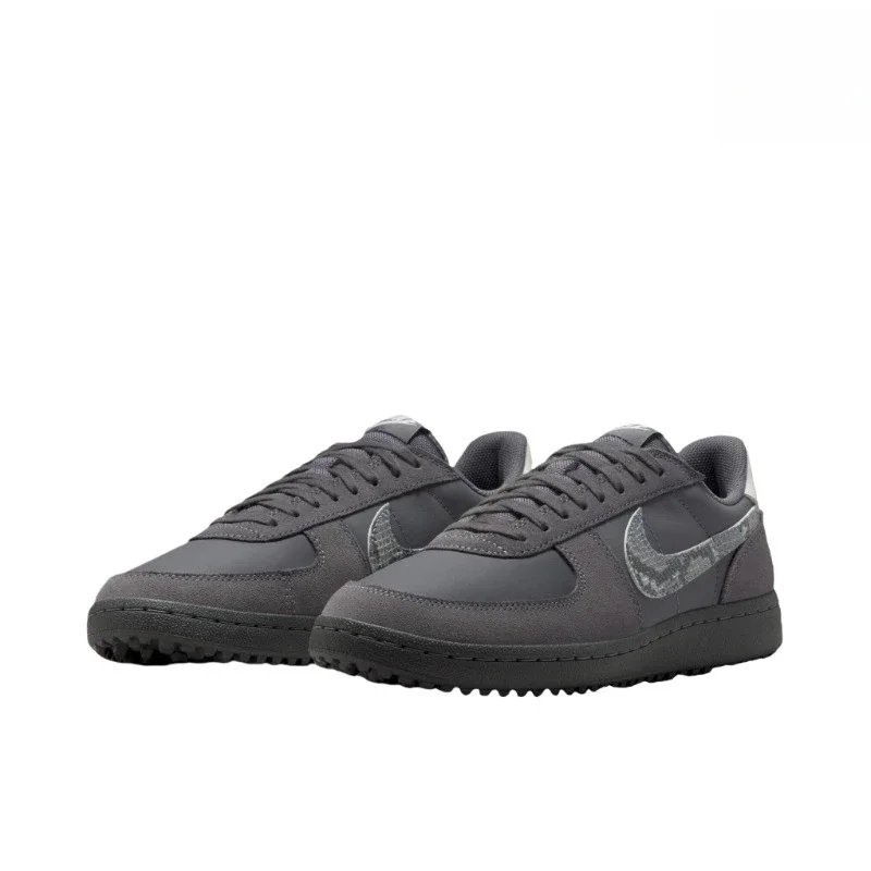 

Nike Field General 82 SP темно-серые низкие модные Нескользящие мужские и женские повседневные туфли для скейтбординга, спортивные кроссовки на плоской подошве