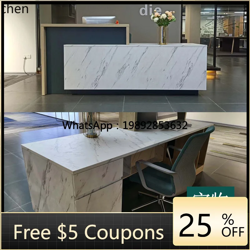 

ABB Front Desk Reception Bar Counter Welcome Office Desk Cashier