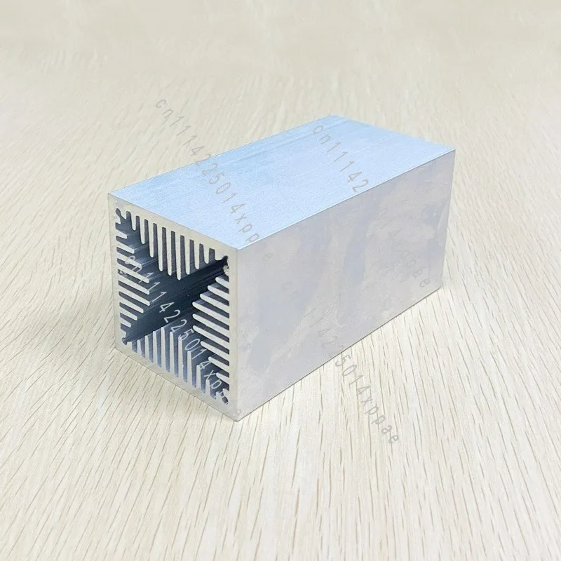 Wind Tunnel Heat Sink for Electronic Triode 50*50*100 High Power Air-Cooled Radiator