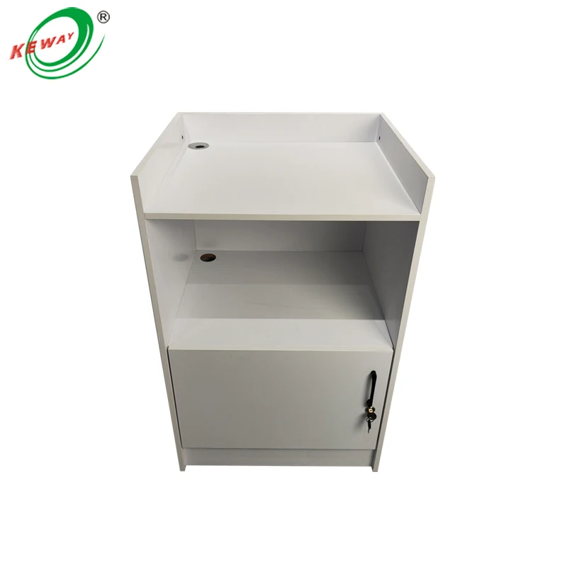 Keway POS Counter Melamin Surface Sale Stand Kasir