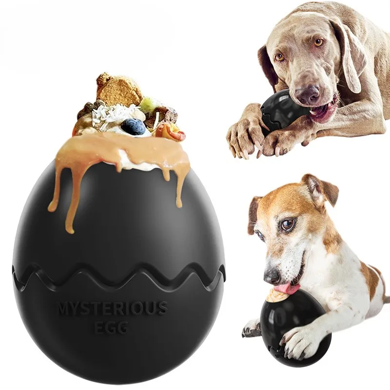 Dog slow food toys slow food chewing leaky eater Self-heating boredom dinosaur eggs slow food chewing dog toys